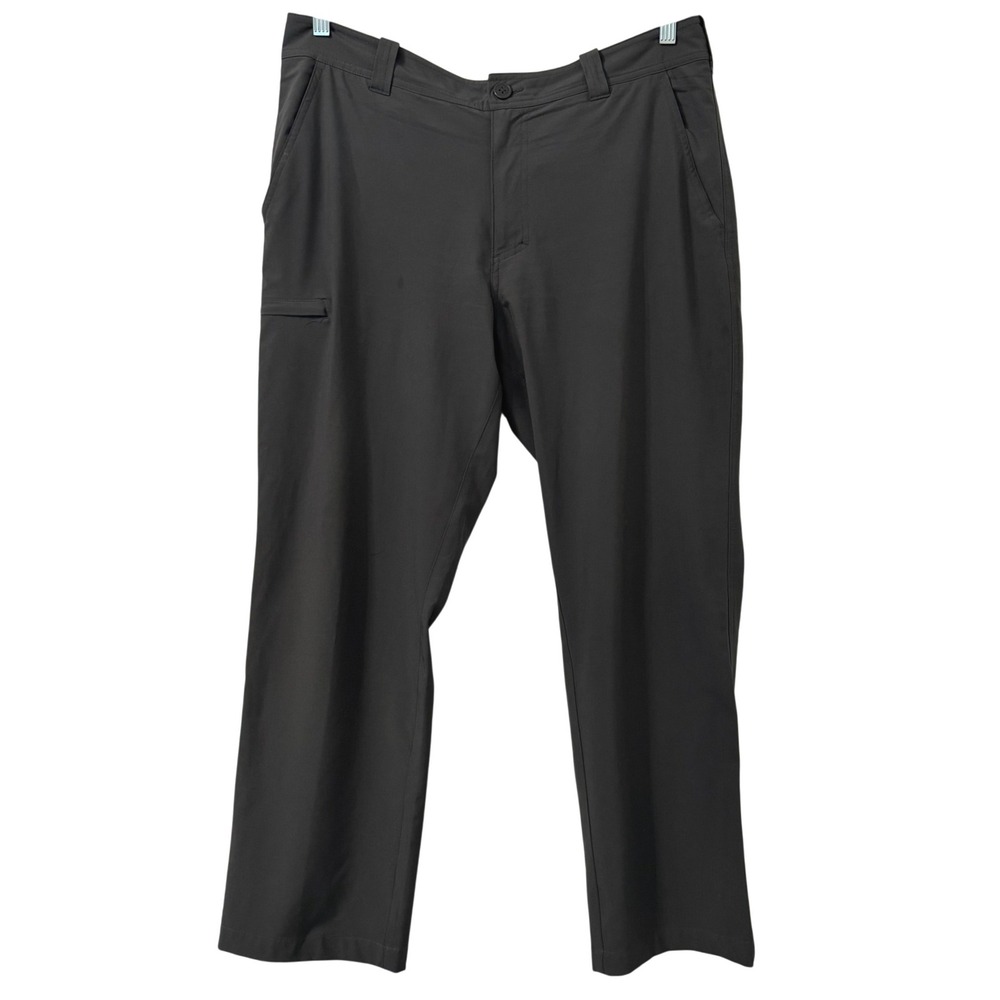 Columbia Omni-Shield Hiking Pants Mens 36x32 Gray Stretch Water Repellent 36x29